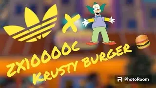 ZX10000c KRUSTY BURGER | ADIDAS A-ZX K | ADIDAS X THE SIMPSONS