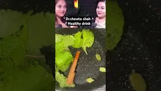 dr.shewta shah healthy drink recipe                 #treanding#shorts#youtubeshorts