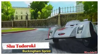 Cars 2 The Video Game | Shu Todoroki - Battle Race (Going Ballistic) | Buckingham Sprint 9 Laps