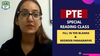 PTE Reading Practice Class | Fill in the Blanks & Reorder Paragraph | Grammar Rules & Tricks