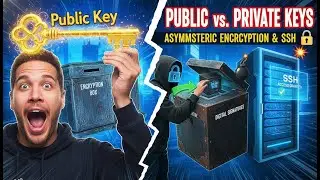 How Public & Private Keys Actually Work : The Box‑and‑Key Trick Behind SSH