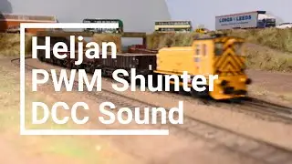 Heljan Ruston PWM Shunter With Wheeltappers DCC Sound And Stay Alive