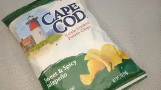 Trying Cape Cod Kettle Cooked Potato Chips | Sweet & Spicy Jalapeno