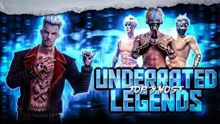 Top 3 Most Underrated Free Fire Mobile Players  | Free Fire Best Underrated Players