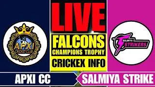 APXI CC vs SALMIYA STRIKERS LIVE | APXI vs SS - CRICKEX INFO