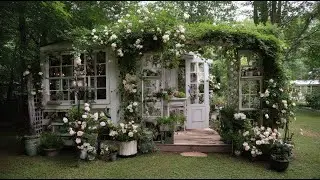 Create Outdoor Living Trends: A Beautiful And Cozy Rustic Retreat In A Small Outdoor Space