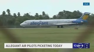 Allegiant Air pilots expected to picket nationwide