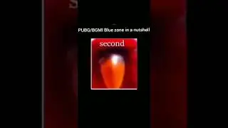 BGMI/PUBG blue zone in a nutshell😂 | #shorts #short #smallyoutubersupport #bgmi #pubgmobile