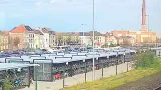 Relaxing Trip by Train, Limburg Province, Belgium