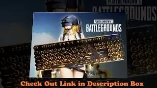 Gaming Russian Keyboard Retro Round Glowing Keycap Metal Panel Backlit USB Wired Metal Panel Illumin