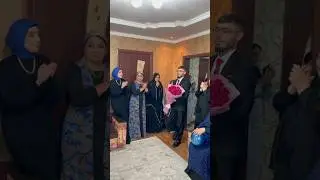Жених впервые увидил невесту все хлопали стоя #свадьба #тамадаастана #той #тойбастарастана