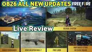 OB26 Updates Free Fire Live || Free Fire Maintenance Break || 4th February Updates Full Details