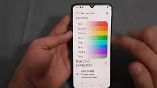 Vivo y22, how to use color correction, Vivo mobile mein color correction use Karen