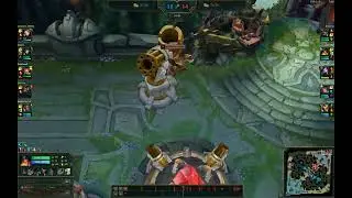 Continuous damage with URF Sivir.