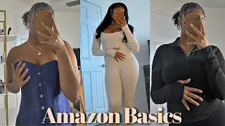 AMAZON BASICS CLOTHING HAUL | WINTER WARDROBE ESSENTIALS