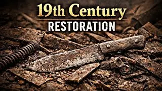 Restoring a 19th Century Knife Found in Scrap | Antique Knife Restoration