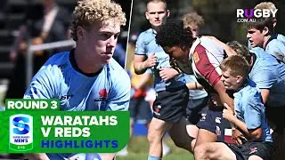 NSW Waratahs &ndash; Queensland Reds: лучшие моменты | Раунд 3 | Супер регби U16