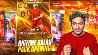 3200 COINS 🔥😮BIG TIME MO SALAH PACK OPENING + GAMEPLAY 🔥EFOOTBALL MOBILE 25