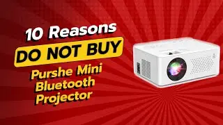 DON'T BUY PURSHE Mini Bluetooth Projector Before Watching This! 😱🚫 (10 Reasons)