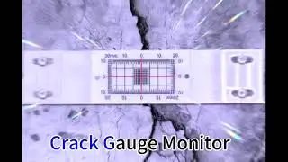 How the Crack Gauge Monitor Revolutionizes Structural Monitoring? #crackmonitoring #engineering