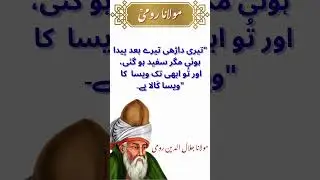 Mawlana Rumi&rsquo;s Deep Wisdom  Fikr e Rome  Heart Touching Sufi Quotes in Urdu