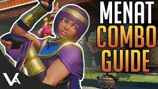 SFV - Menat Combos! Combo Guide For The Next New DLC Character In Street Fighter 5