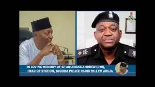 Tribute to Late Rtd SP Andrew Aniamaka by the Force Public Relations Officer, CSP Olumuyiwa Adejobi