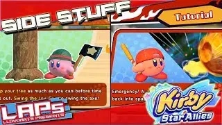 Kirby Star Allies | Chop Champs and Star Slam Heroes Mini-games (TIMESTAMPS)