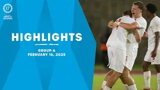 Group A Highlights, February 16 | 2025 Concacaf Men's U-17 Qualifiers