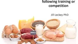 Protein intake for recovery
