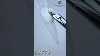 French Milky Base Coat, Молочная каучуковая френч база Global Fashion 30 мл  