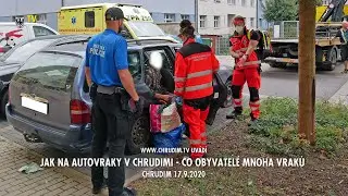 Město Chrudim řeší autovraky - 17.9.2020 - co s bezdomovci?