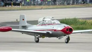 Hispano HA200 Saeta; D-IWMS, TAXI at Geilenkirchen; 35 Year NATO-AWACS