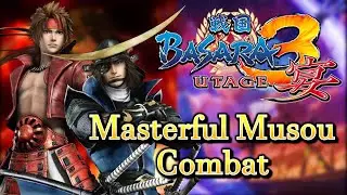 The Masterful Musou Combat of Sengoku Basara 3 Utage