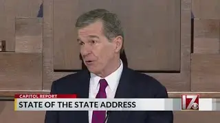 NC governor talks prosperity, culture war warning in State of State address