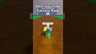 POV: You Find Factory Raid #bloxfruits #shorts #roblox