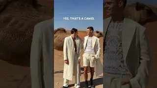high fashion in the desert #shorts