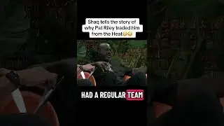 Pat Riley🐐🔥 #Shaq #PatRiley #Basketball #MiamiHeat #NBA (via: straightgamepod 🎥)