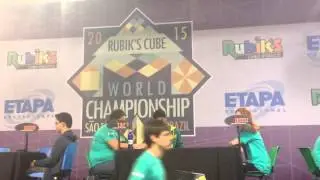 Rubik's cube World Championship S&atilde;o Paulo Brazil
