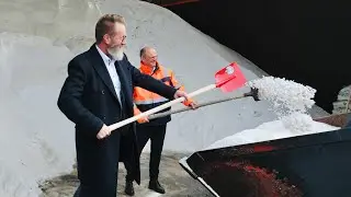 Auftakt der Winterdienstsaison