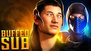 Sub zeros KAMEO BUFFS are INSANE with Liu Kang in MK1👀