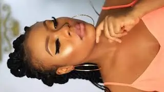 CLIENT TRANSFORMATION/GLOWY MAKEUP TUTORIAL