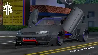 NISSAN SKYLINE R34 LAMBO DOOR GTA SA DFF ONLY !!!