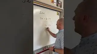Solve a linear inequality.  #math #algebra #geometry #algebra2 #inequalities