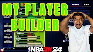 NBA2K24 MY PLAYER BUILDER