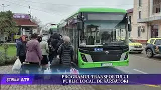 PROGRAMUL TRANSPORTULUI PUBLIC LOCAL, DE SĂRBĂTORI