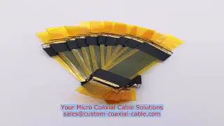 42.5-Ohm Micro-Coax Sweden Custom Length Quote ipex cable AWG 44 micro coax for wearable medical dev