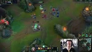 Perkz is surprised by the power of Taric jungle