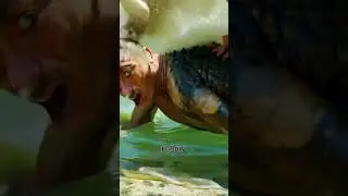 Man merging with Alligator #hybrids #ai #aiart #animals #human #midjourney #midjourneyai #artificial