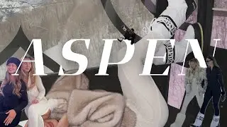 ASPEN I winter travel vlog, restaurant reccos, shop with me, ski snowmass, content ideas + more!